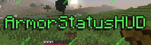 Мод ArmorStatusHUD для Minecraft 1.5.2/1.6.4/1.7.2