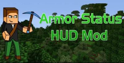 Мод Armor Status HUD для Minecraft 1.7.5