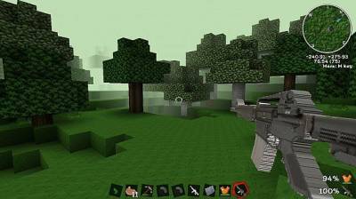 Minecraft 1.7.5 — Враждебные солдаты и огнестрельное оружие