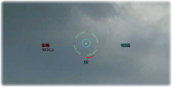 Бирюзовый прицел Кирилла Орешкина для WoT 0.9.3 / 0.9.2 / 0.9.1