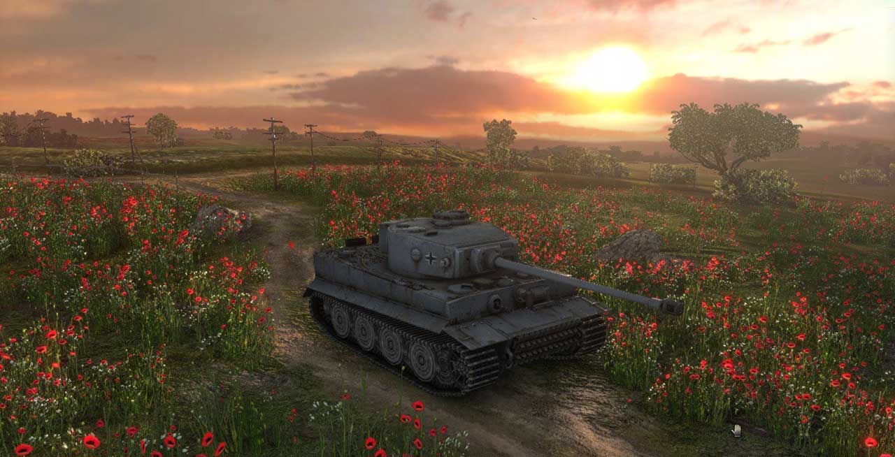 Праздничный ангар ко дню основания Wargaming для WoT 0.9.3 / 0.9.2 / 0.9.1 / 0.9.0